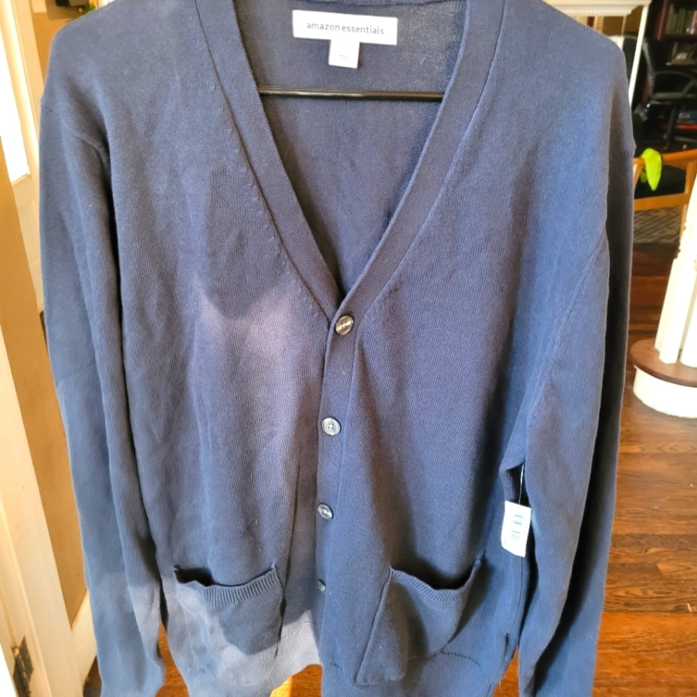 Navy Blue Cardigan